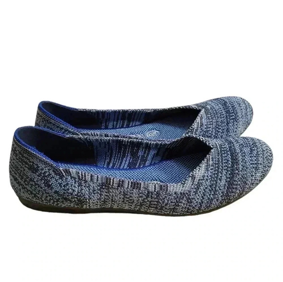 Rothy's rare indigo heathered blue retired ballet flat - Picture 3 of 5